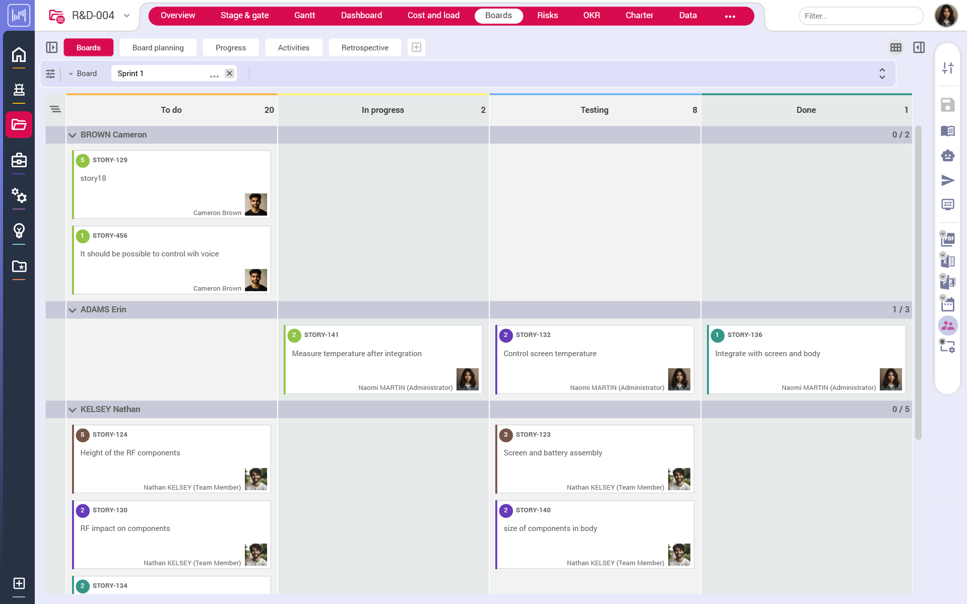 Diverse Workflows Screenshot