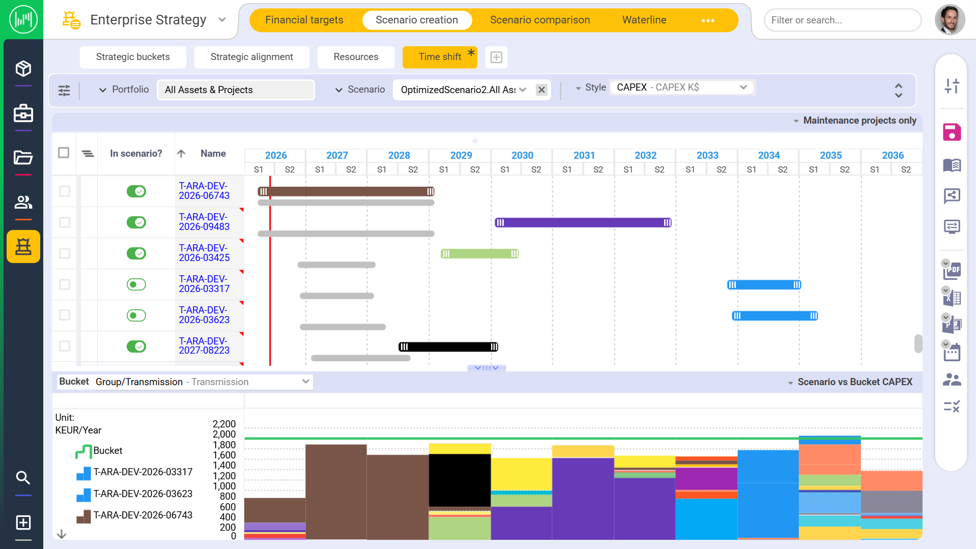 Valoris 26Q2 Asset Management Module - Long-term Multi-Criteria Optimization