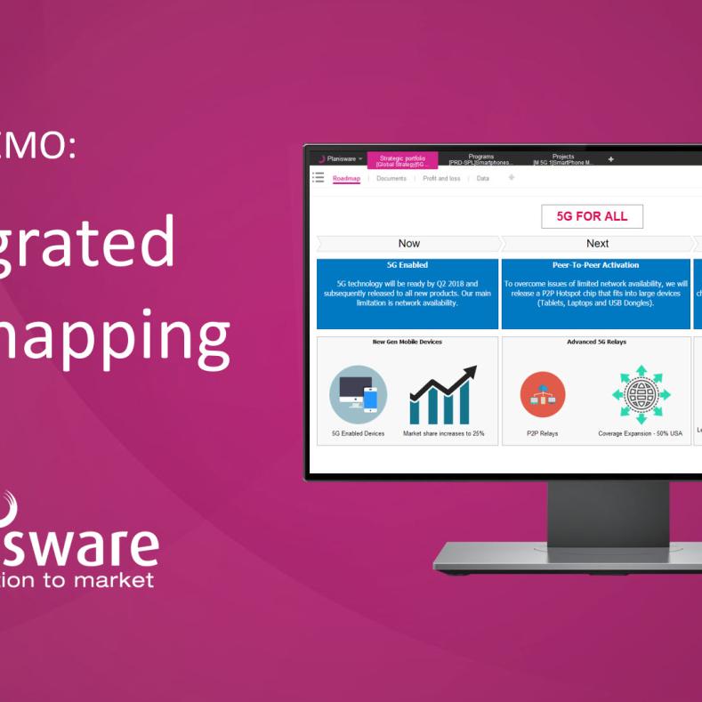 D&eacute;mo Planisware Enterprise : De l&rsquo;int&eacute;r&ecirc;t des roadmaps