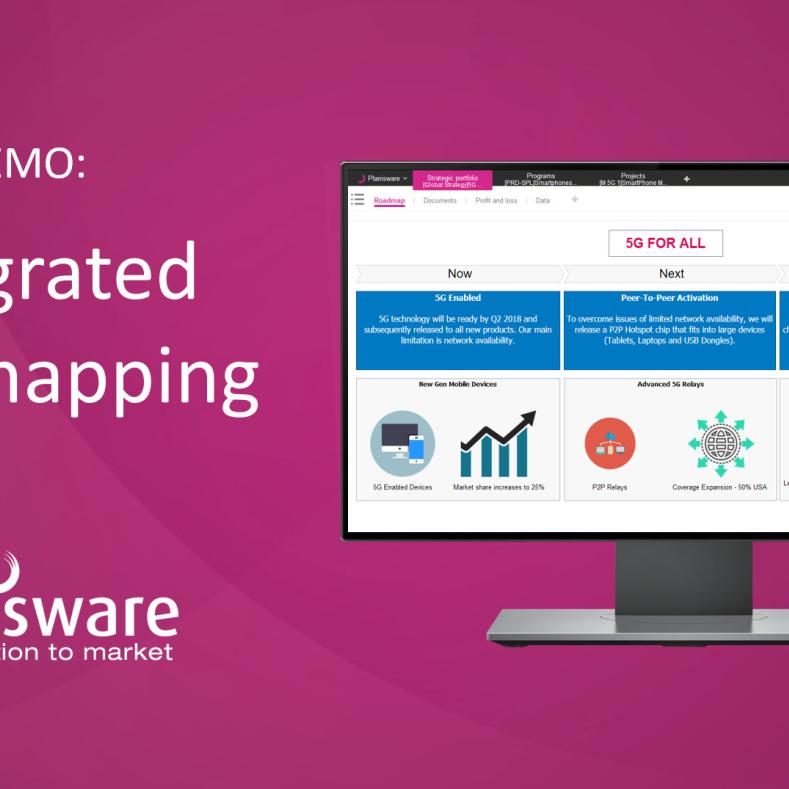 Démo Planisware Enterprise : De l’intérêt des roadmaps