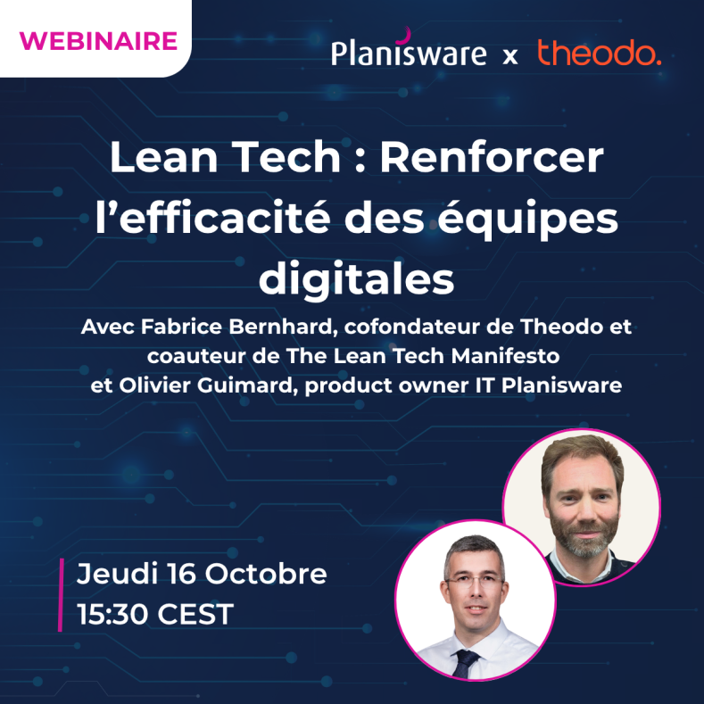 Webinaire IT Renforcer l&rsquo;efficacit&eacute; des &eacute;quipes digitales