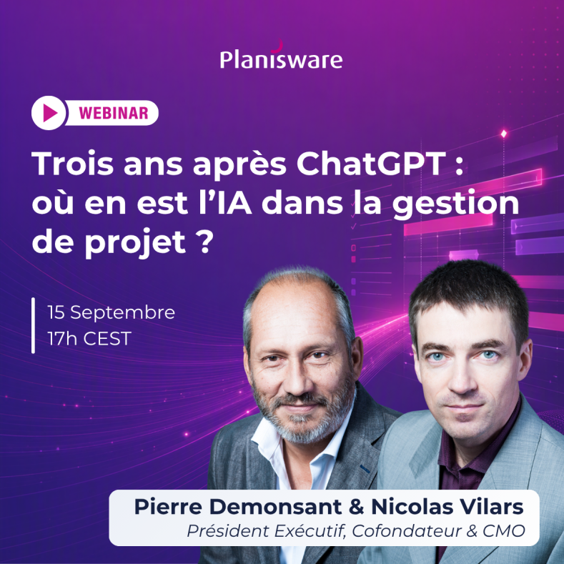 Trois ans après ChatGPT : où en est l’IA dans la gestion de projet ?