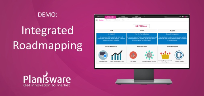Démo Planisware Enterprise : De l’intérêt des roadmaps