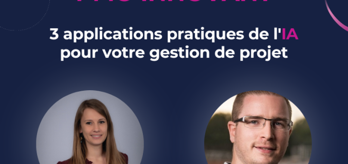Planisware PMO INNOVANT 3 applications pratiques de l'IA pour votre gestion de projet
