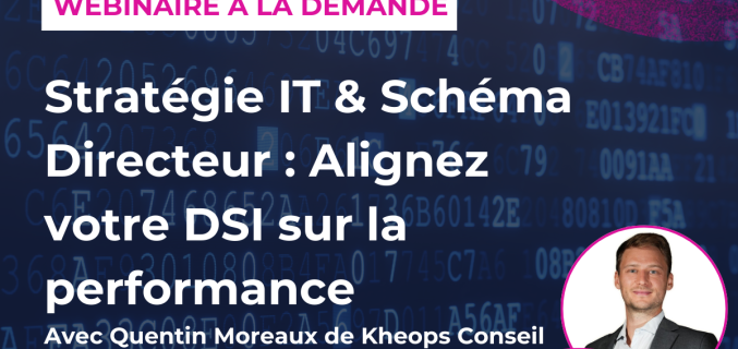 Webinaire IT PPM &agrave; la demande avec Kheops Conseil
