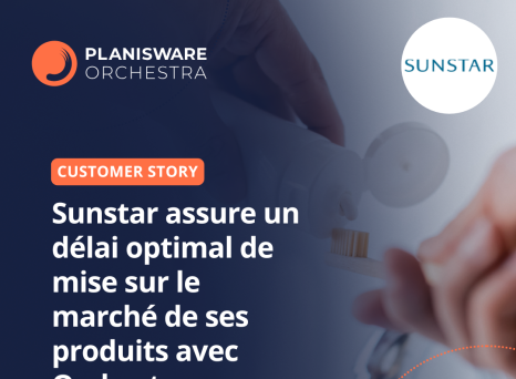 Sunstar assure un d&eacute;lai optimal de mise sur le march&eacute; de ses produits avec Orchestra
