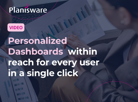 Personalized Dashboards Within Reach for Every User In a Single Click
