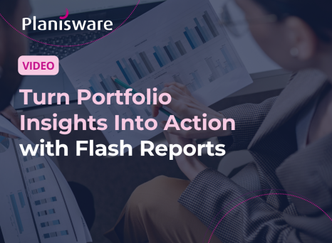 Planisware Flash reports article