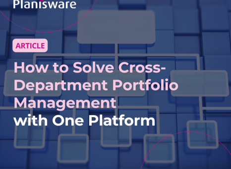 How to Solve Cross‑Department Portfolio Management with One Platform