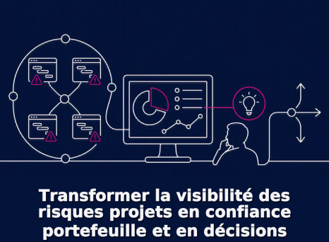 Transformer la visibilit&eacute; des risques projets en confiance portefeuille et en d&eacute;cisions strat&eacute;giques &eacute;clair&eacute;es
